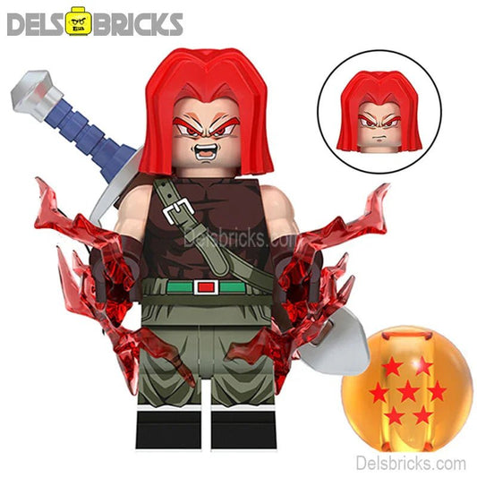 Xeno Trunks Dragon Ball Z Best Lego Minifigures Custom Anime Toys 3 - DelsBricks MinifiguresMinifiguresDelsBricks MinifiguresDelsbricks