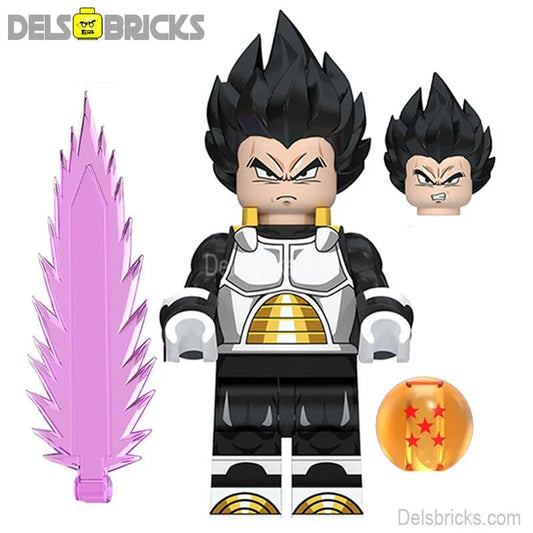 Xeno Vegeta Dragon Ball Z Best Lego Minifigures Custom Anime Toys - DelsBricks MinifiguresMinifiguresDelsBricks MinifiguresDelsbricks