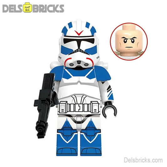 501st Legion Jet Clone trooper | Lego Star Wars Minifigures