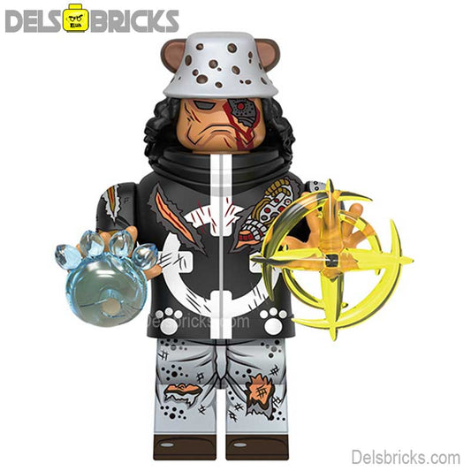 Bartholemew Kuma from One Piece Lego Anime Minifigures Custom Toys set s7