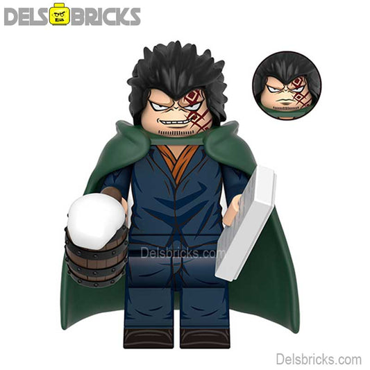 Monkey D Dragon from One Piece Lego Anime Minifigures Custom Toys set s7