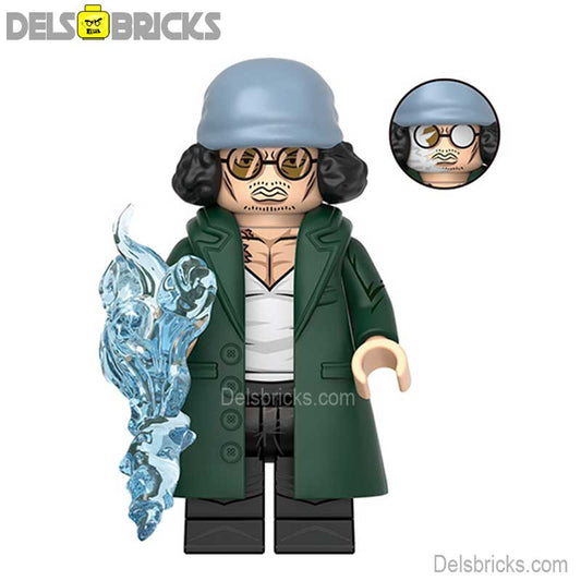 Kuzan from One Piece Lego Anime Minifigures Custom Toys set s7