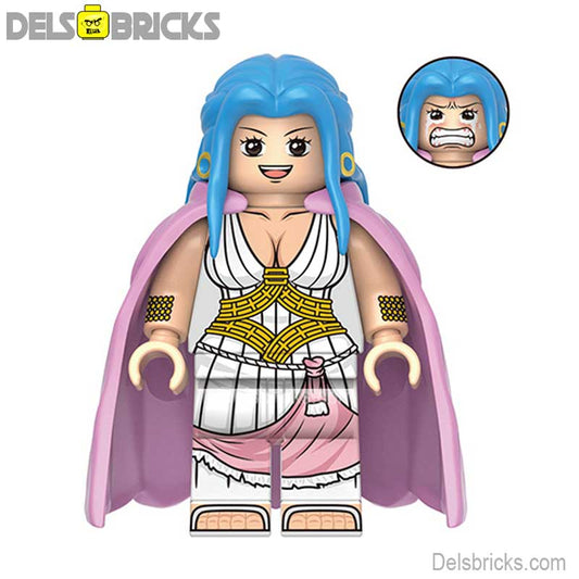 Nefertari D Vivi from One Piece Lego Anime Minifigures Custom Toys set s7