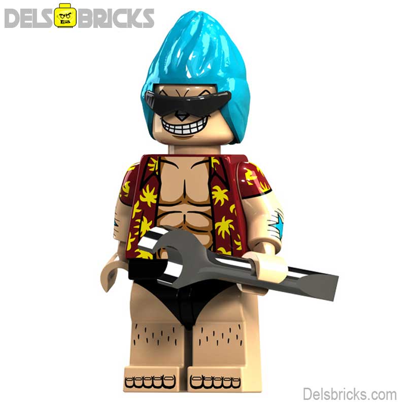 Franky ONE PIECE Anime Lego Minifigures custom toys