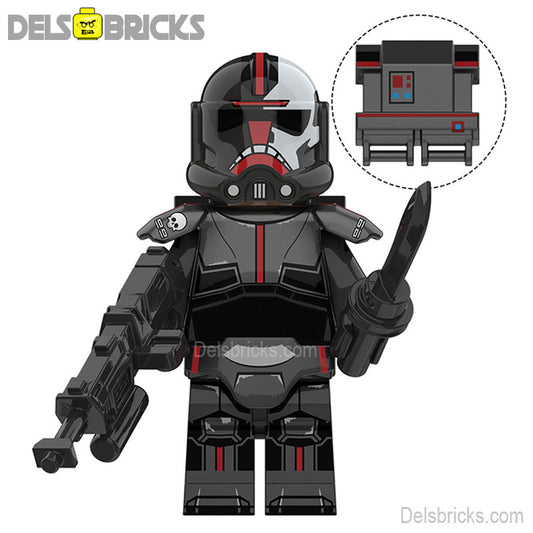 Hunter - The bad Batch Lego Star Wars Minifigures custom toys