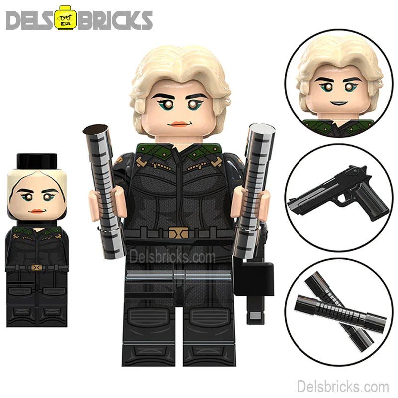 Yelena Belova Thunderbolts Best Lego Minifigures Custom Toys - DelsBricks MinifiguresMinifiguresDelsBricks MinifiguresDelsbricks