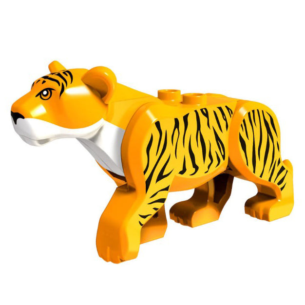 Yellow Tiger Minifigures Delsbricks   
