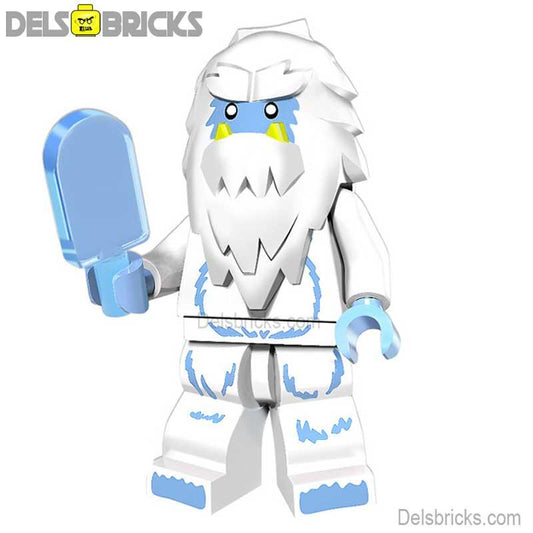 Yeti Bigfoot Sasquatch Lego Minifigures Custom Toys (rare) - DelsBricks MinifiguresLego Horror MinifiguresDelsBricks MinifiguresDelsbricks.com
