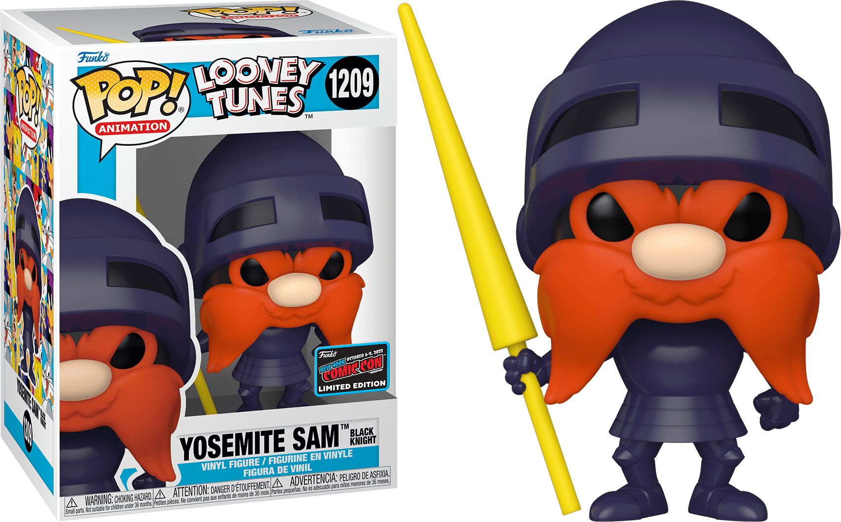 Yosemite Sam (Black Knight) - DelsBricks Toys & CollectiblesDelsBricks Toys & CollectiblesRalphie's Funhouse