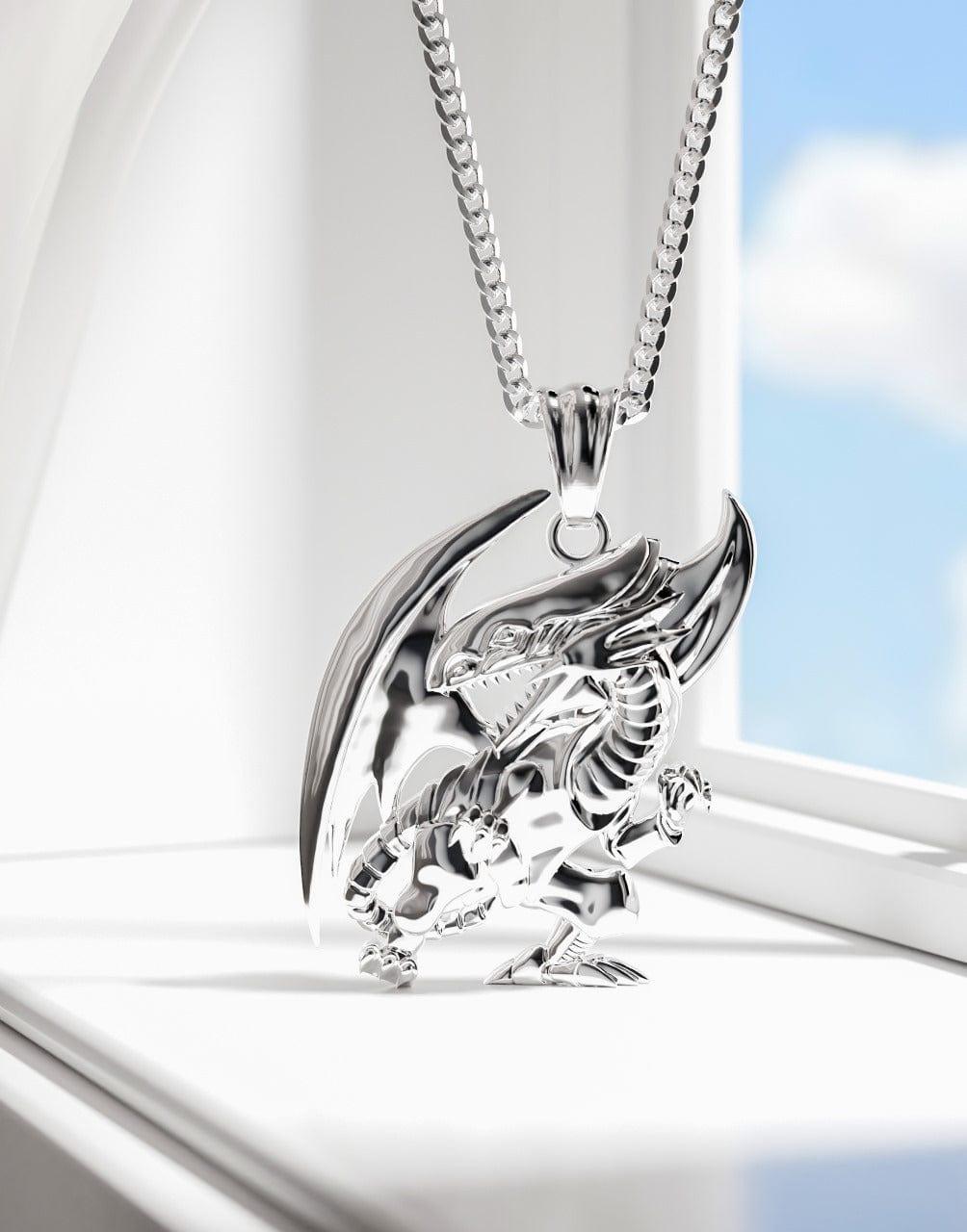Yu - Gi - Oh!™ Blue Eyes White Dragon Pendant - DelsBricks Toys & CollectiblesPENDANTDelsBricks Toys & CollectiblesMISTERVERSE