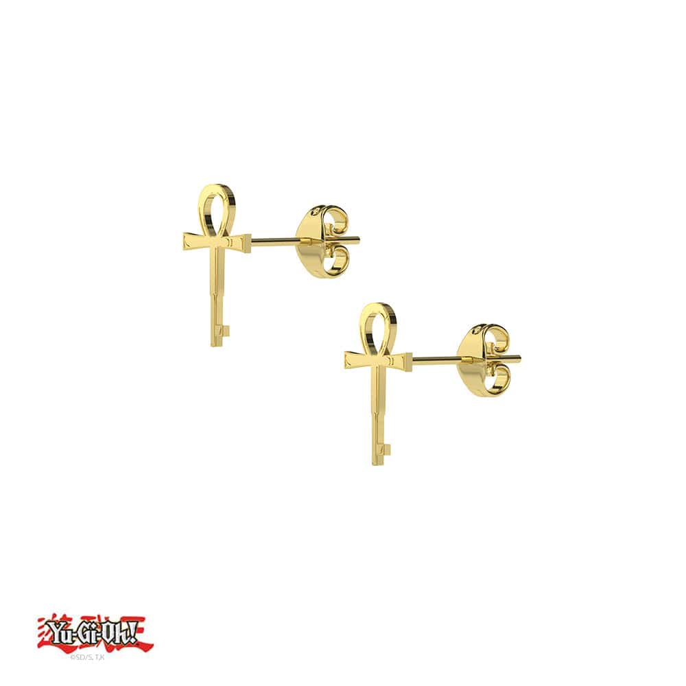 Yu - Gi - Oh!™ Millennium Key Stud Earrings - DelsBricks Toys & CollectiblesEARRINGDelsBricks Toys & CollectiblesMISTERVERSE