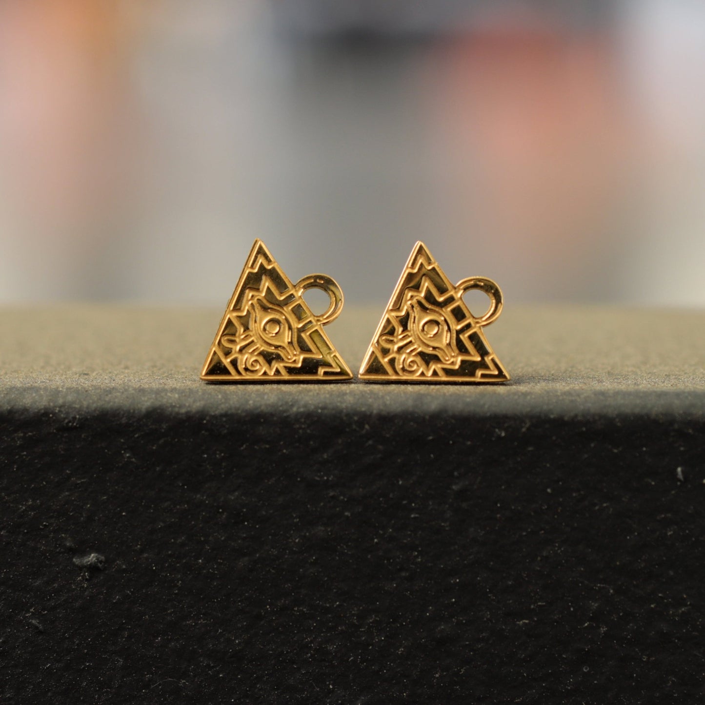 Yu - Gi - Oh!™ Millennium Puzzle Stud Earrings - DelsBricks Toys & CollectiblesEARRINGDelsBricks Toys & CollectiblesMISTERVERSE