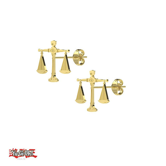 Yu - Gi - Oh!™ Millennium Scale Stud Earrings - DelsBricks Toys & CollectiblesEARRINGDelsBricks Toys & CollectiblesMISTERVERSE