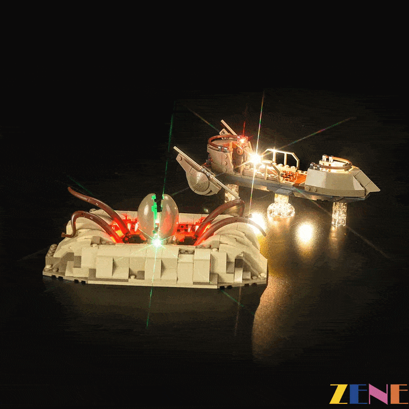 Light Kit for Desert Skiff Sarlacc Pit #75396