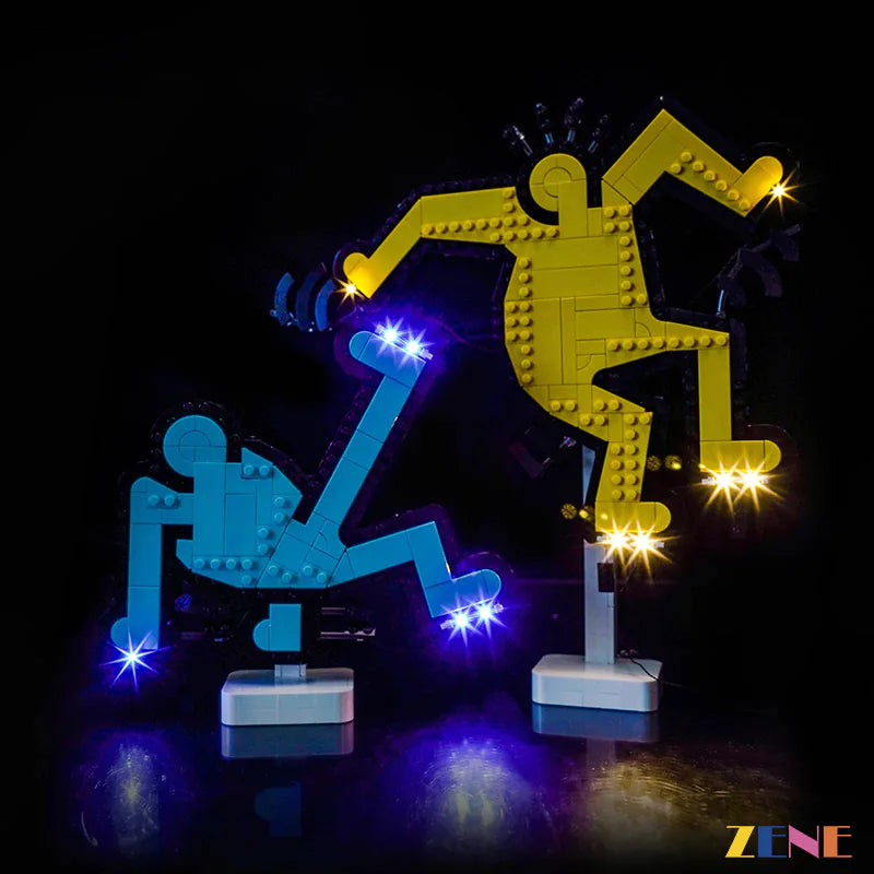 Light Kit for Dancing Figures #31216 Art Keith Haring