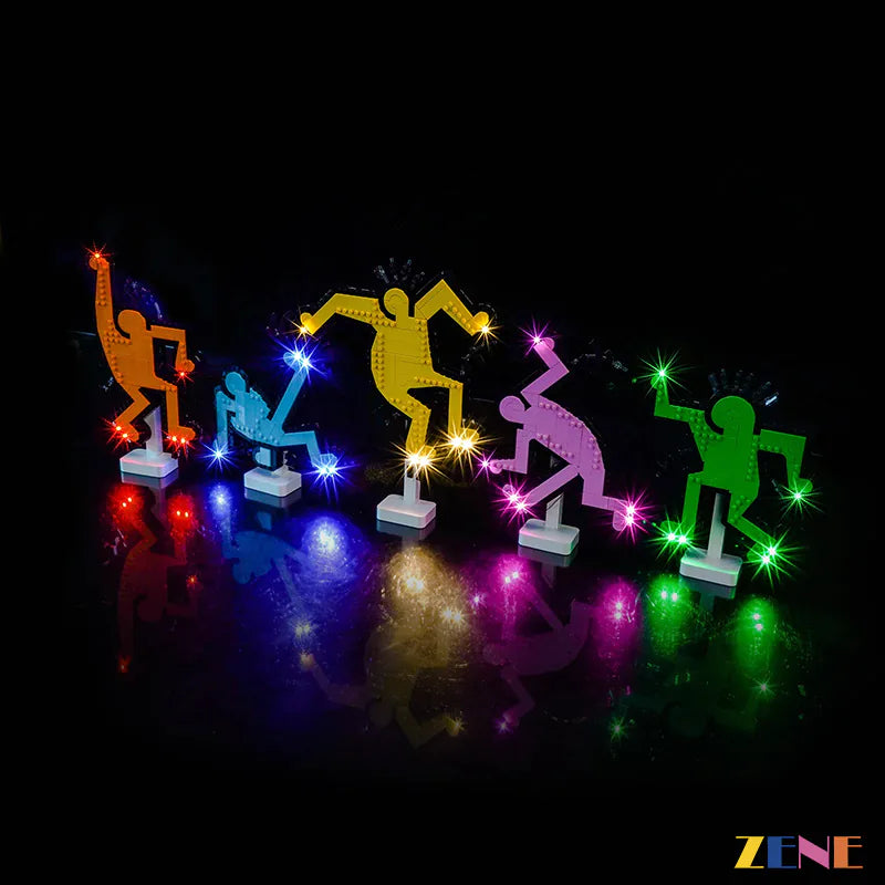 Light Kit for Dancing Figures #31216 Art Keith Haring