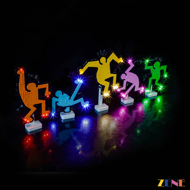 Light Kit for Dancing Figures #31216 Art Keith Haring