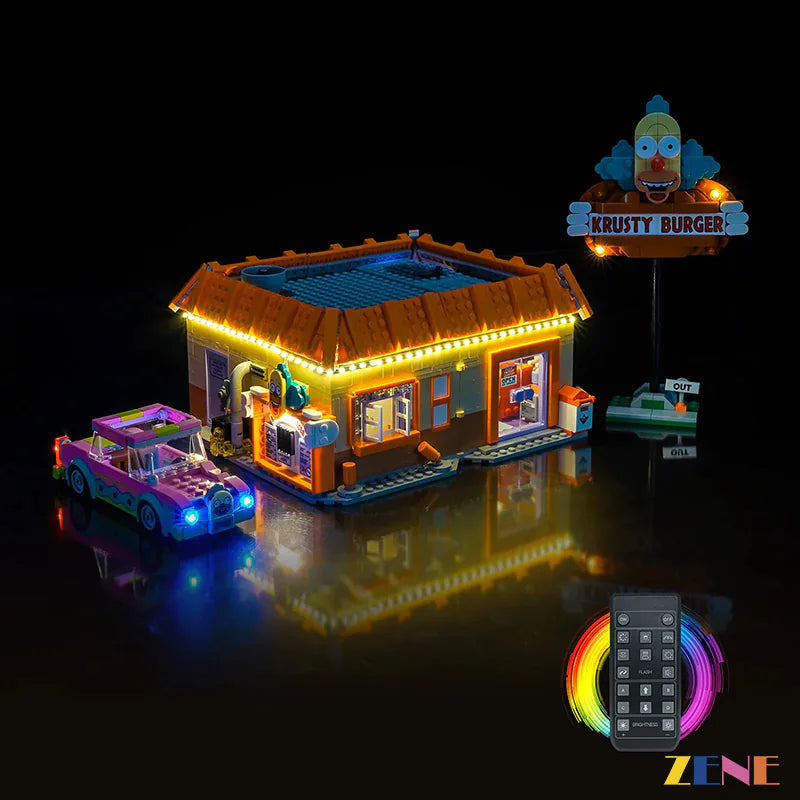 Light Kit for The Krusty Burger Simpsons #10352