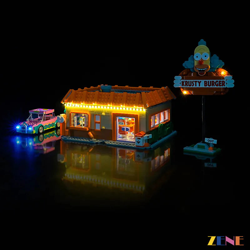 Light Kit for The Krusty Burger Simpsons #10352