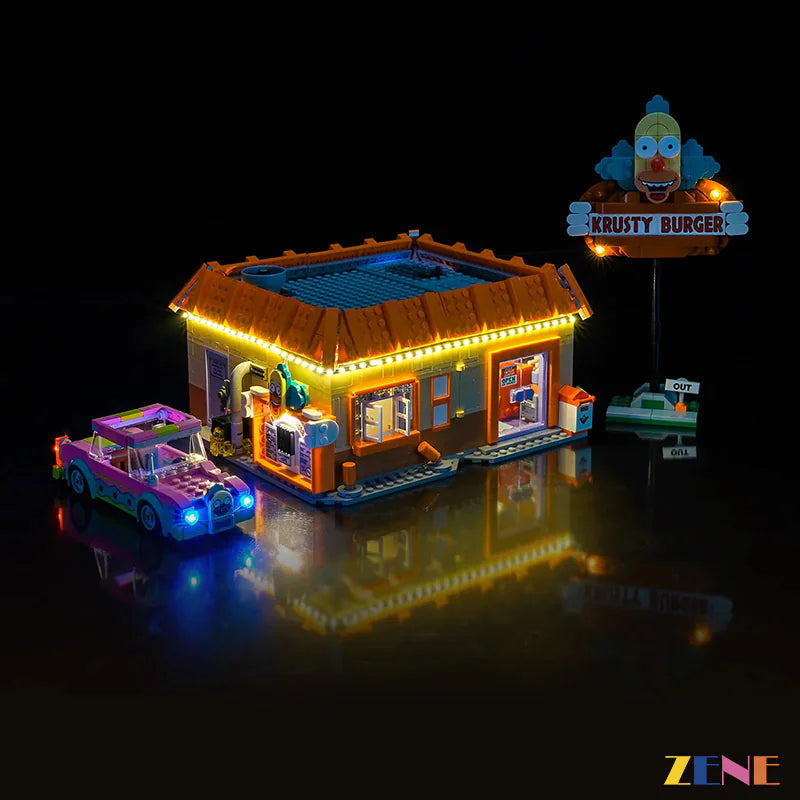Light Kit for The Krusty Burger Simpsons #10352