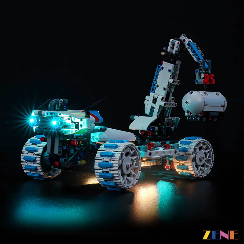 Light Kit for Moon Rover Space Vehicle Lunar Outpost #42211