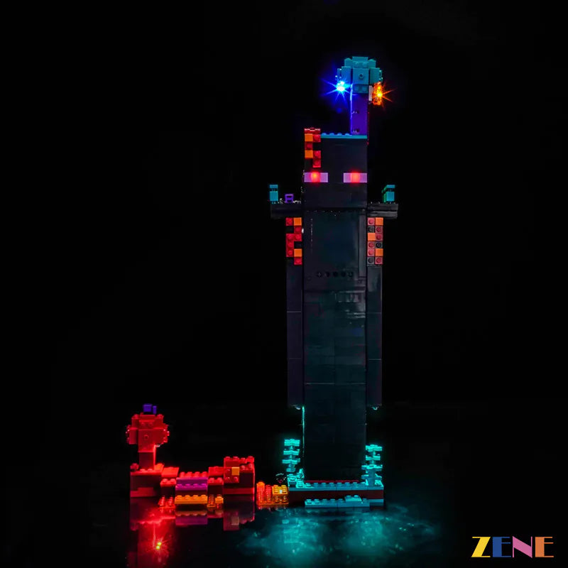 Light Kit for Minecraft® Enderman Tower #21279