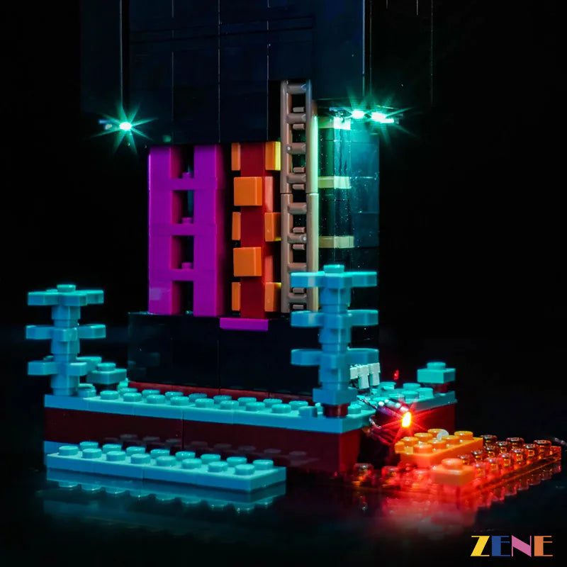 Light Kit for Minecraft® Enderman Tower #21279